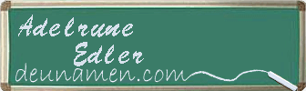 Adelrune Edler Visitenkarte